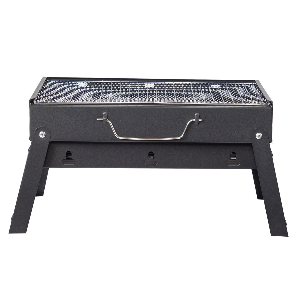 Portable BBQ Grill with Folding Feet, Compact and Lightweight Charcoal Grill for Outdoor Camping, Backyard, Picnic, Beach Party, and Family Outings awehax-if