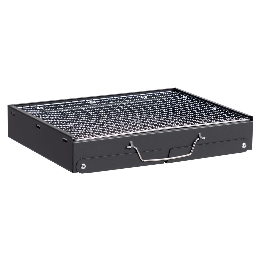 Portable BBQ Grill with Folding Feet, Compact and Lightweight Charcoal Grill for Outdoor Camping, Backyard, Picnic, Beach Party, and Family Outings awehax-if