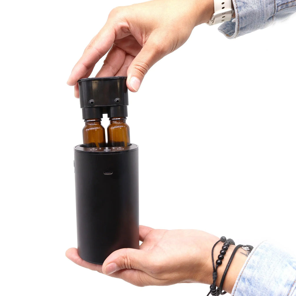 Double (switchable) Essential Oil Waterless Nebulizer- USB to C AW Dropship UK