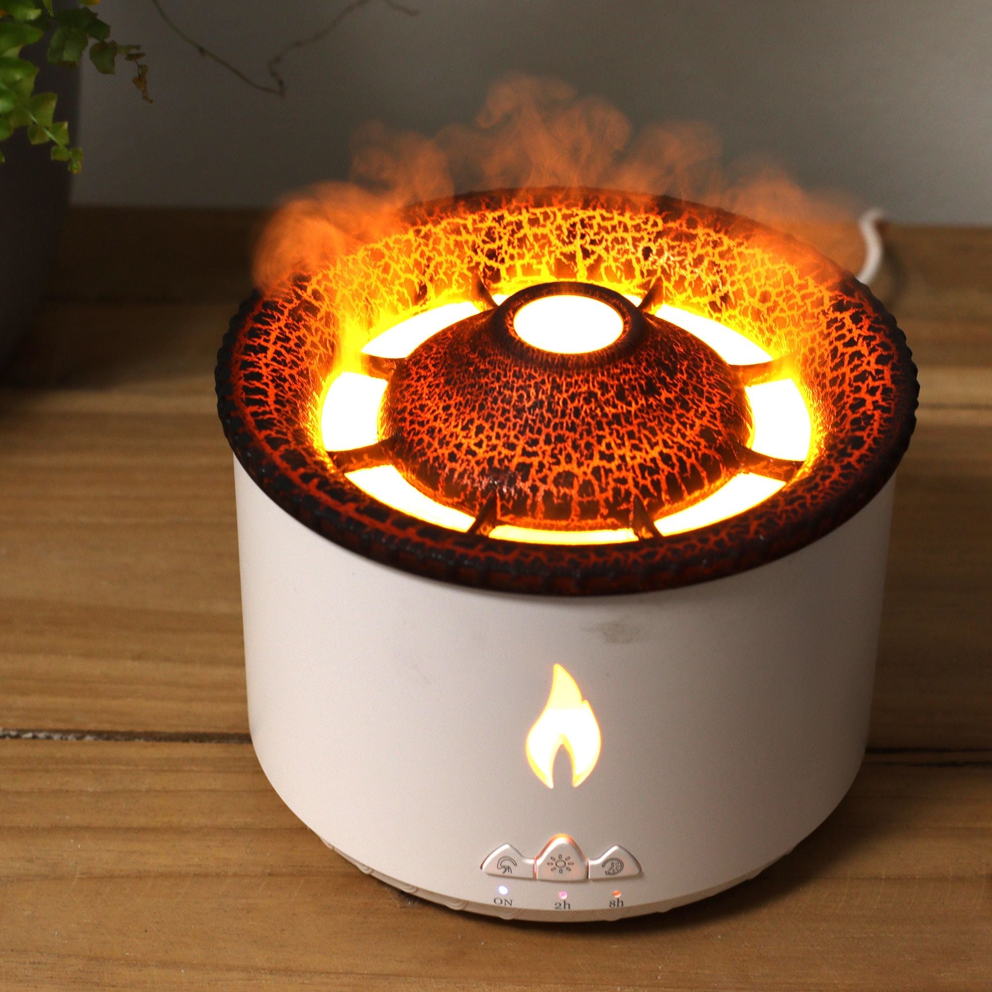 Medium Volcano Effect Aroma Diffuser (plug) Two Colours -360ml AW Dropship UK