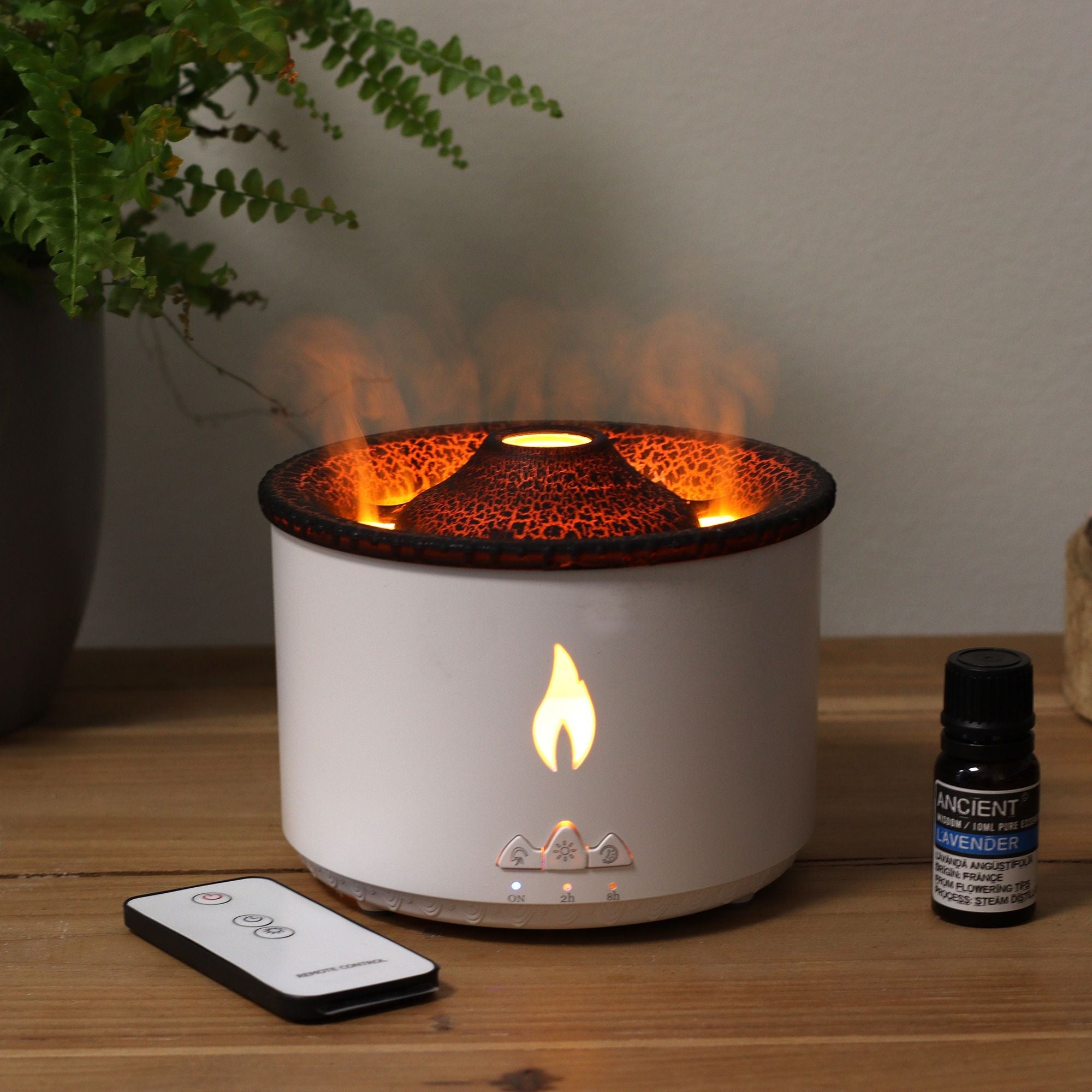 Medium Volcano Effect Aroma Diffuser (plug) Two Colours -360ml AW Dropship UK