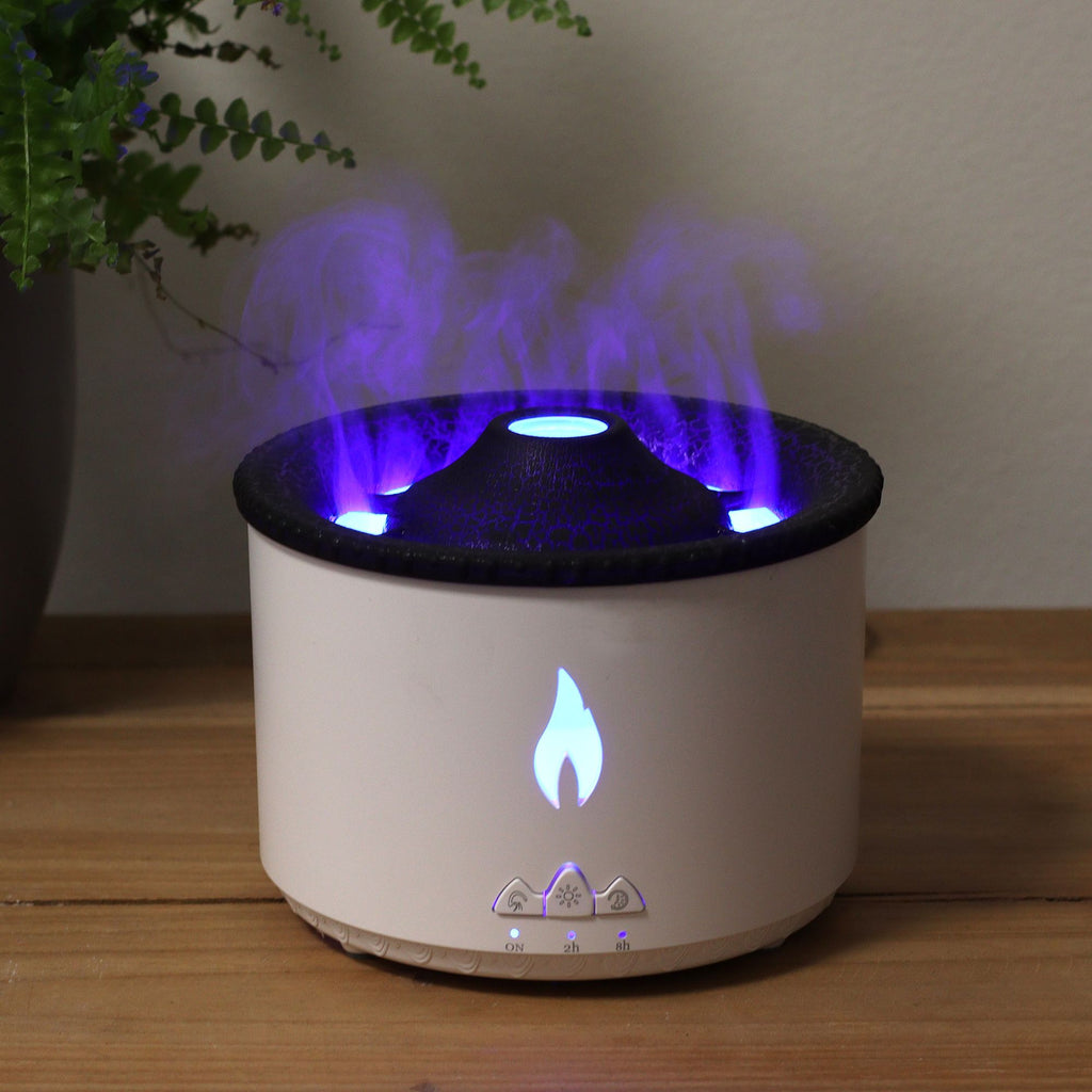 Medium Volcano Effect Aroma Diffuser (plug) Two Colours -360ml AW Dropship UK