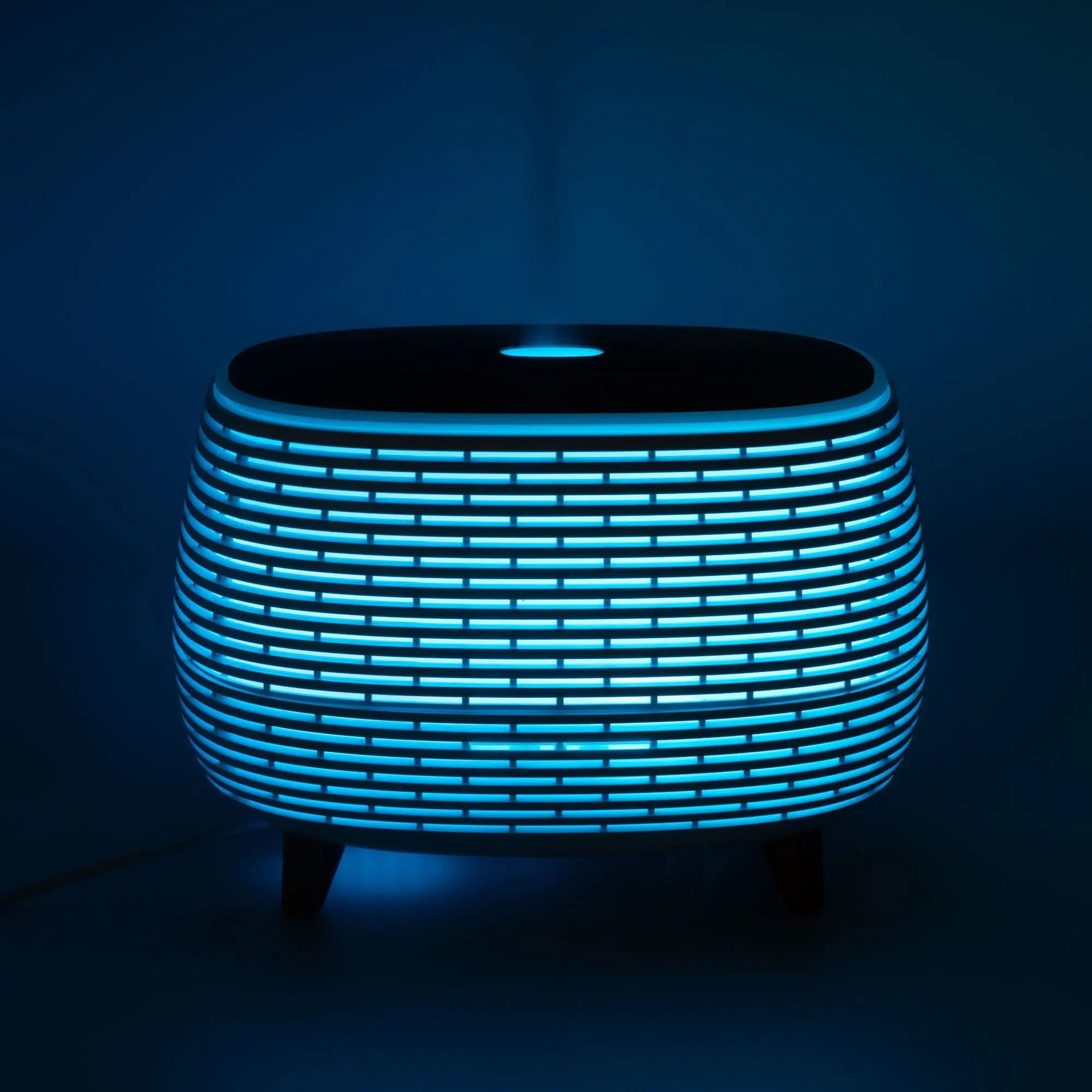 Futuristic Ribbed Aroma Diffuser with Colour-Changing Light AW Dropship UK