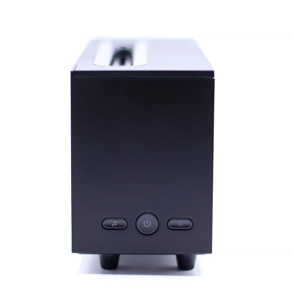 Flame Effect Aroma Diffuser with Birdsound - Black USB - Colour Change AW Dropship UK