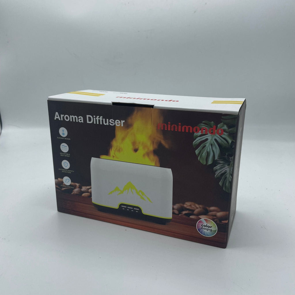 Himalayas Aroma Diffuser - USB-C - Remote control - Flame Effect AW Dropship UK