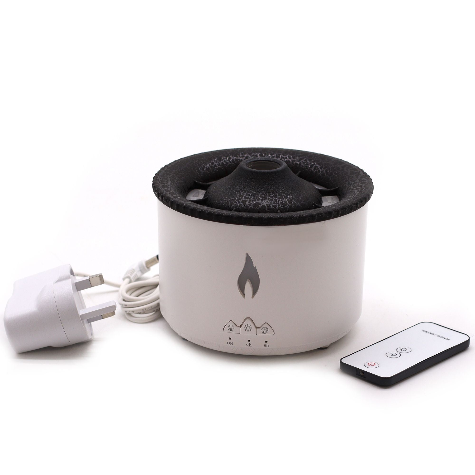 Medium Volcano Effect Aroma Diffuser (plug) Two Colours -360ml AW Dropship UK