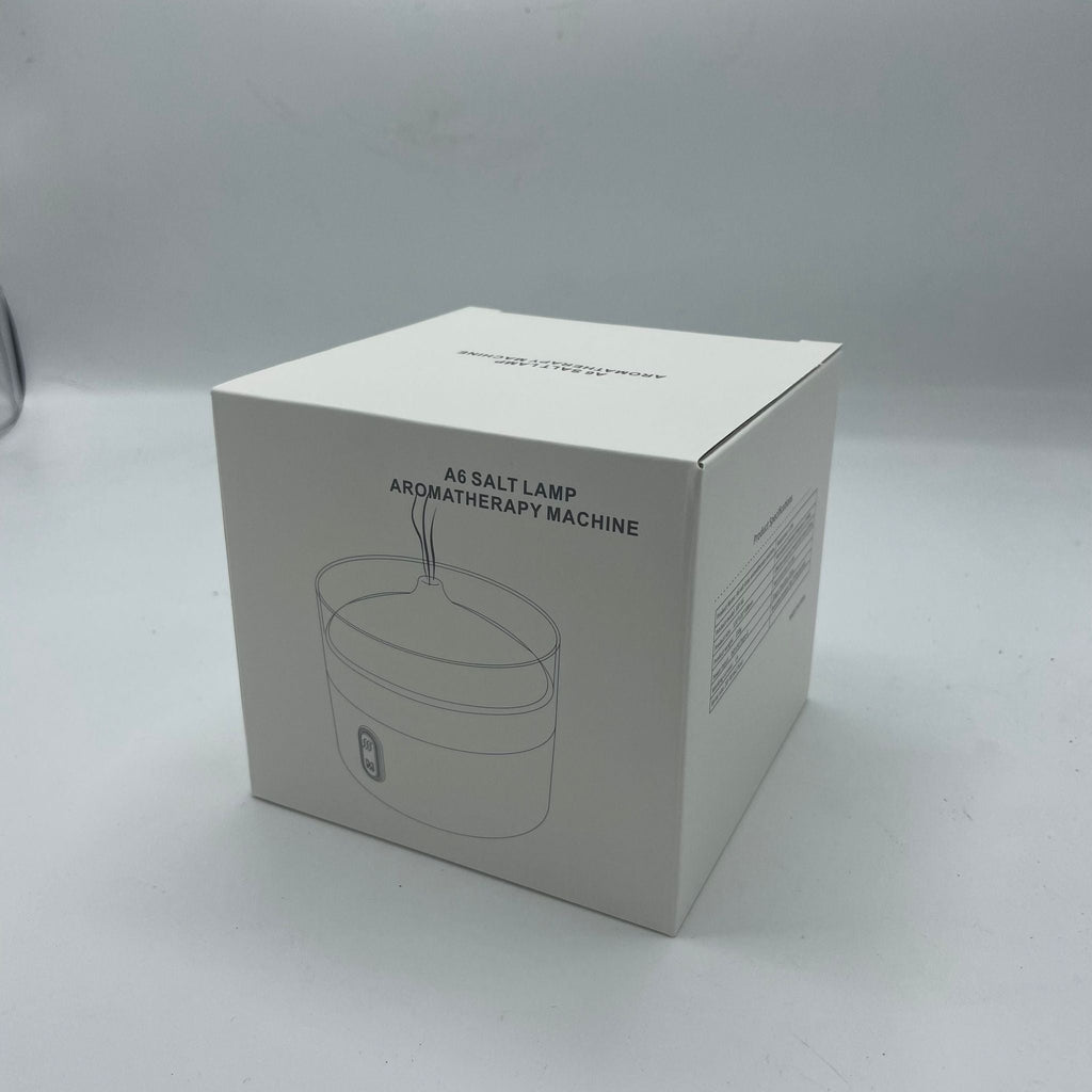 Himalayan Salt  Aroma Diffuser - Night Light - USB-C - Flame Effect ( salt included) AW Dropship UK