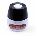 Salt Stone Flame Effect Aroma Diffuser  - White USB - Colour Change and Timer AW Dropship UK