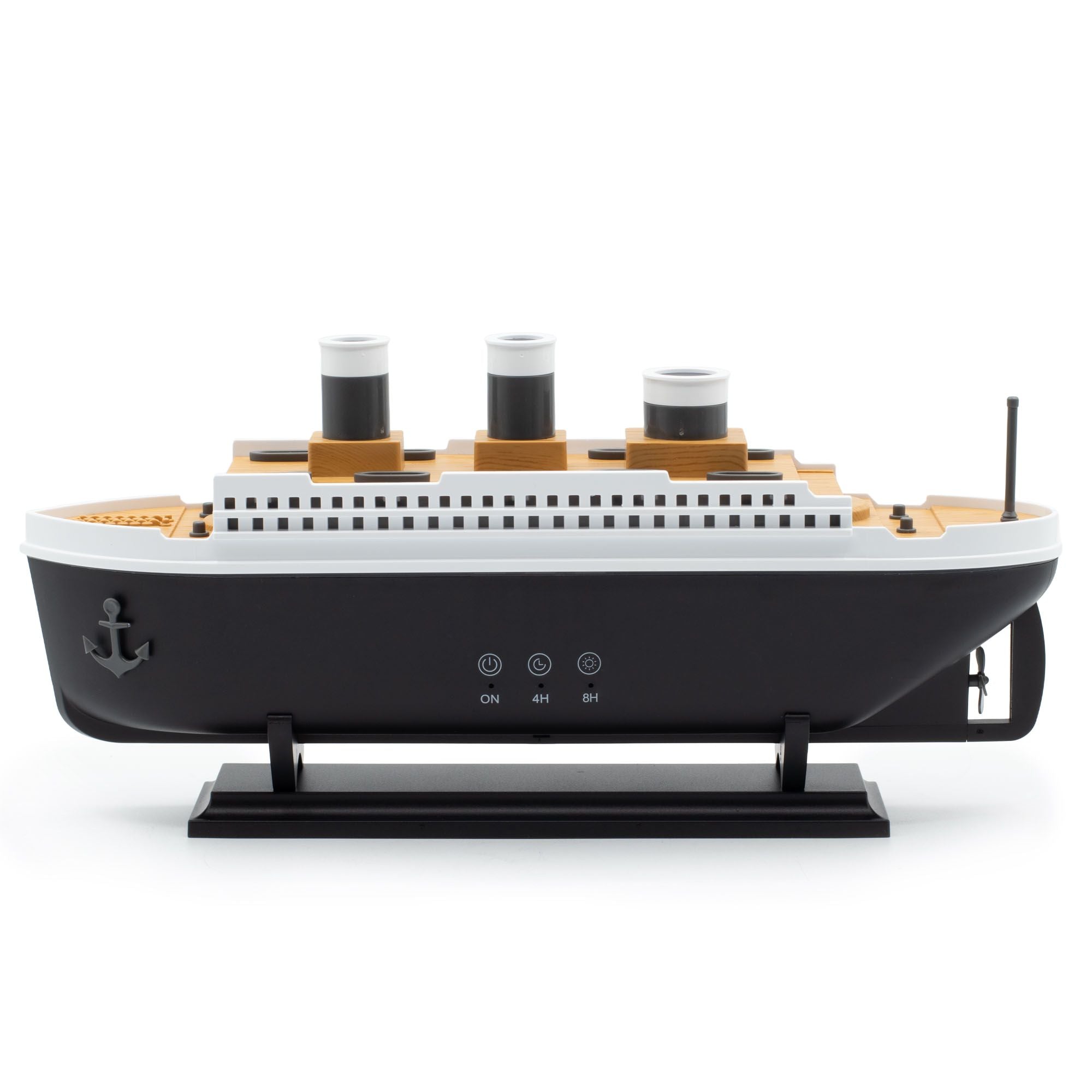 Ship Model Puff Effect Aroma Diffuser with Colour-Changing LED AW Dropship UK