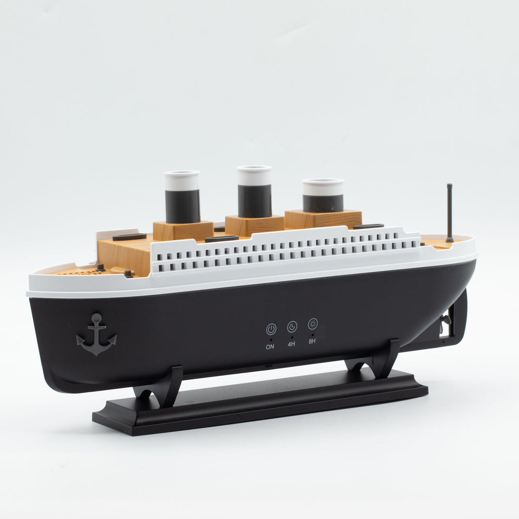 Ship Model Puff Effect Aroma Diffuser with Colour-Changing LED AW Dropship UK