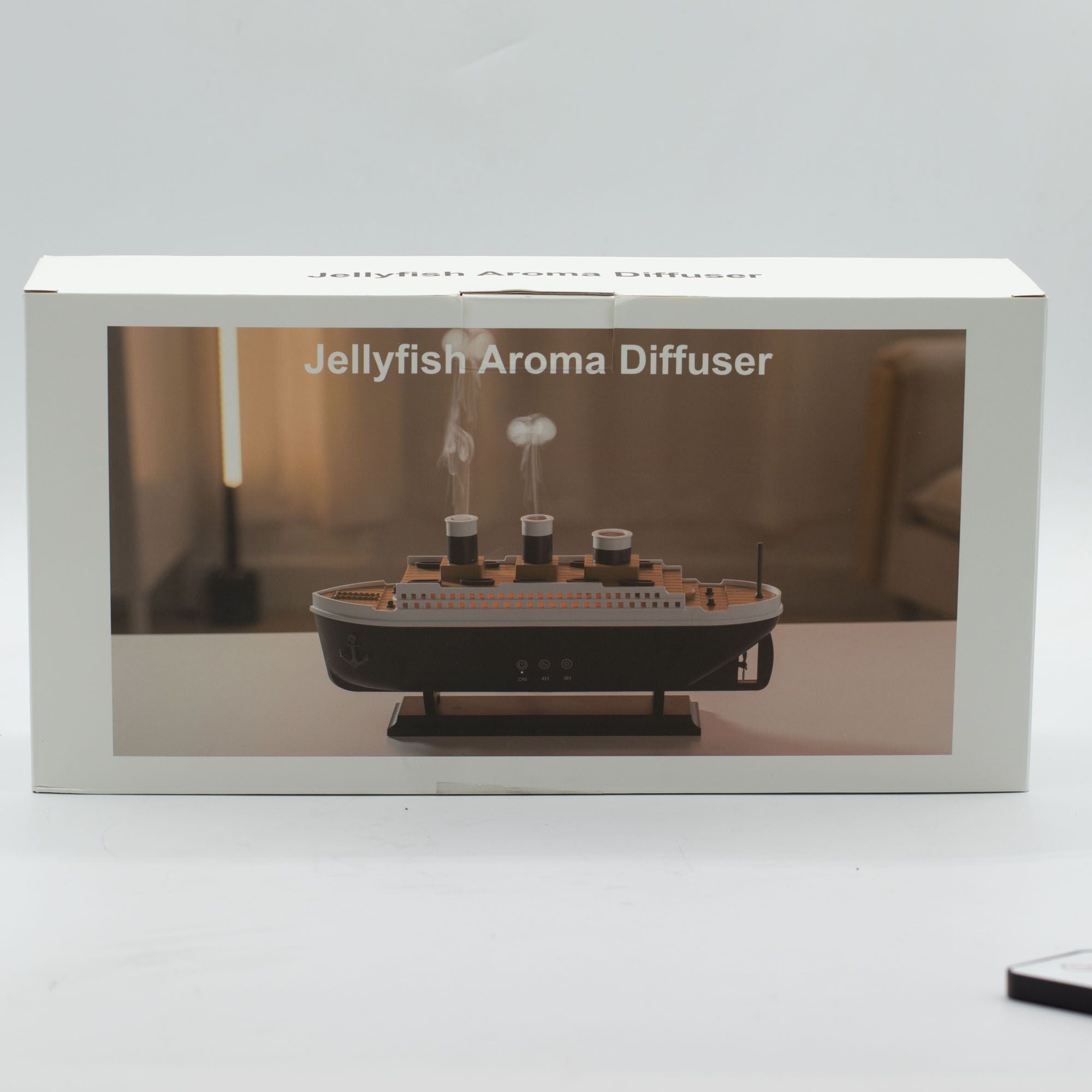 Ship Model Puff Effect Aroma Diffuser with Colour-Changing LED AW Dropship UK
