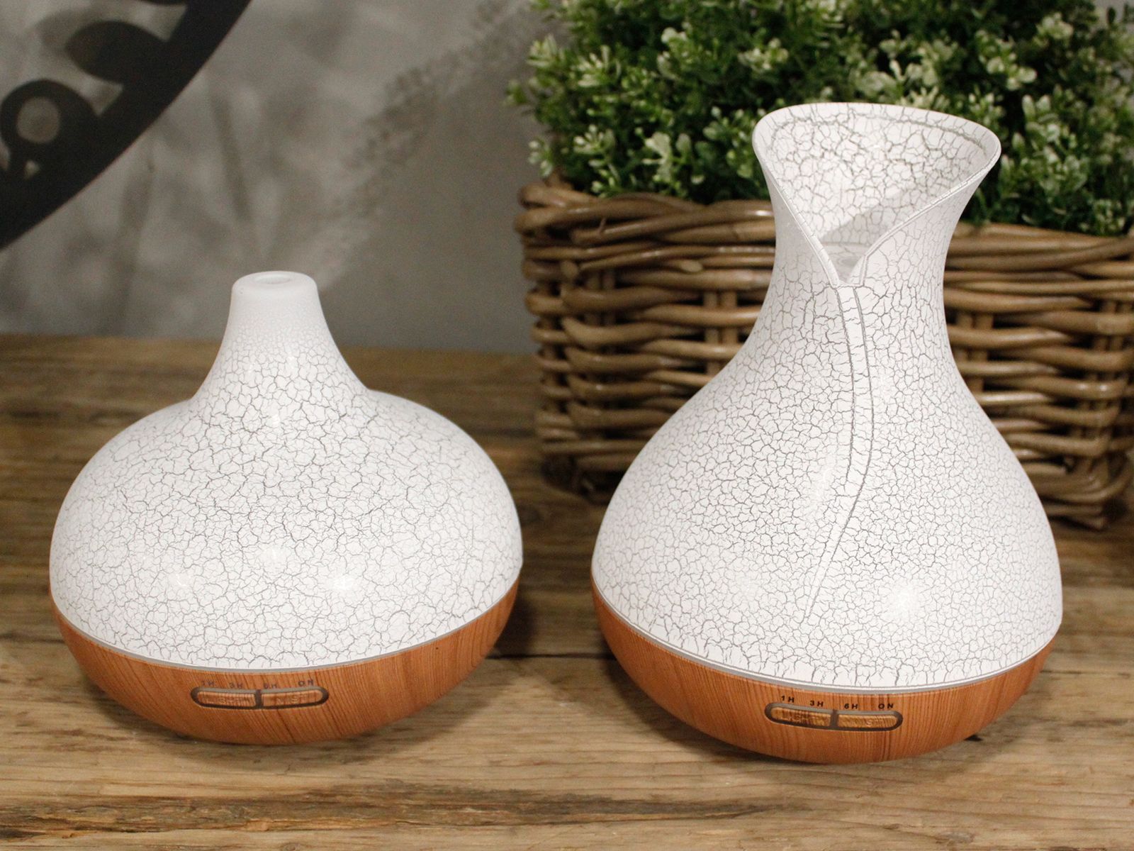 Santorini Atomiser - Shell Effect - USB - Colour Change - Timer AW Dropship UK