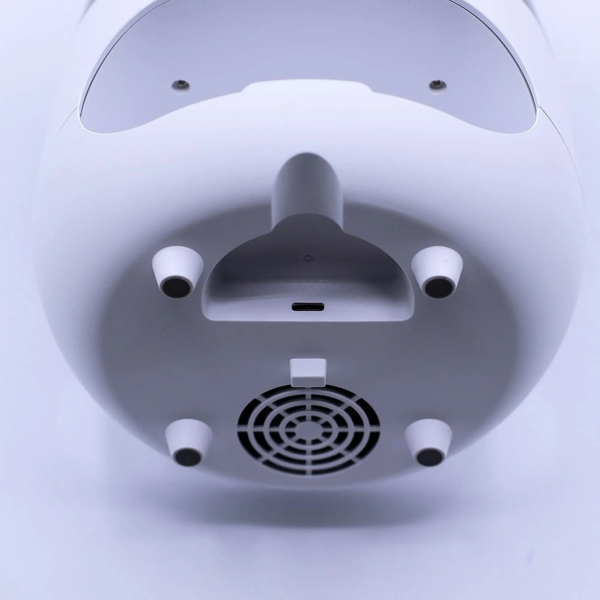 Salt Stone Flame Effect Aroma Diffuser  - White USB - Colour Change and Timer AW Dropship UK