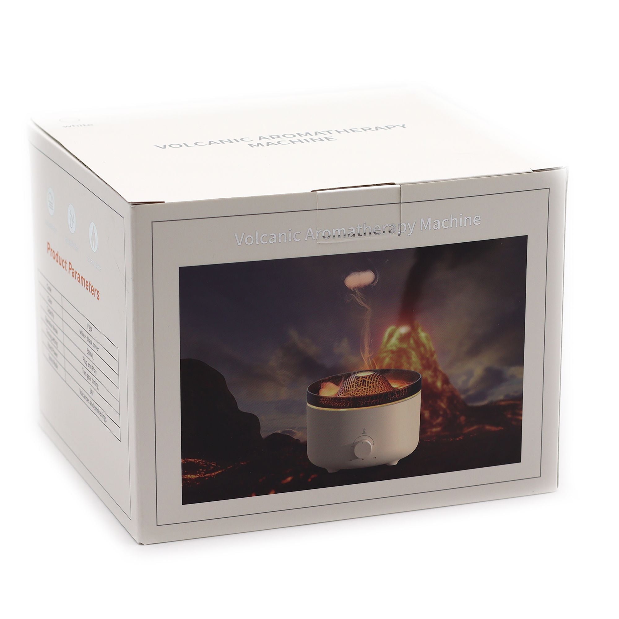 Large Volcano Effect Aroma Diffuser (plug) Two Colours - 560ml AW Dropship UK