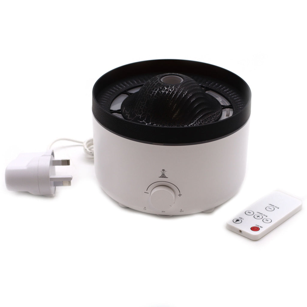 Large Volcano Effect Aroma Diffuser (plug) Two Colours - 560ml AW Dropship UK